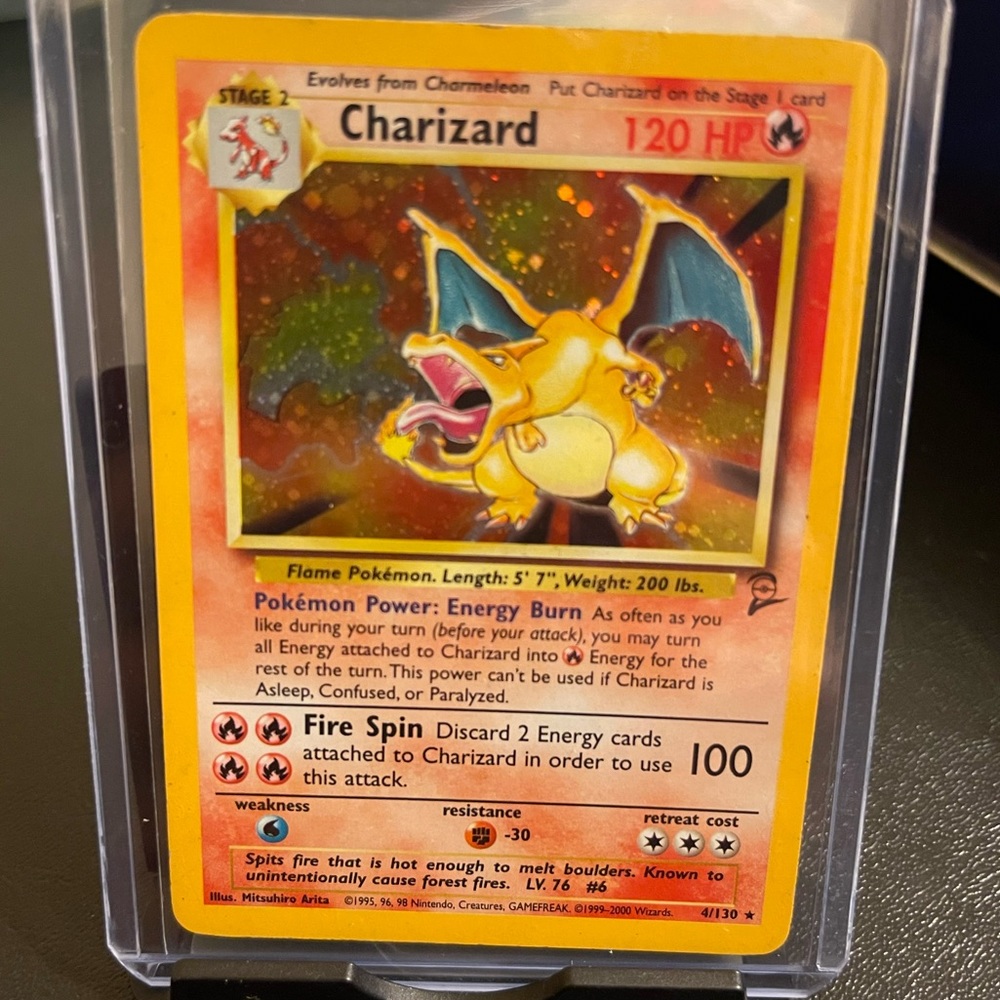 Good condition Charizard Base Set 2